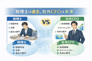税理士と社外CFOの違い