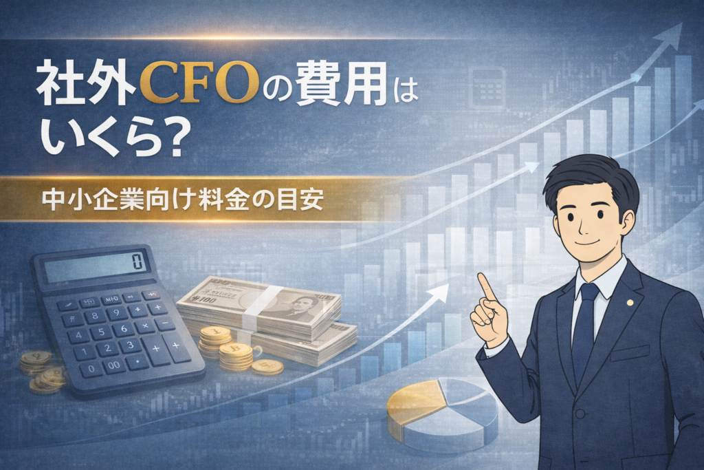 社外CFOの費用はいくら？