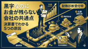 黒字なのにお金が残らない会社の共通点