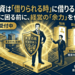 銀行融資は「借りられる時」に借りるべき理由｜資金繰りに困る前の考え方