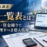 借入一覧表とは何か、銀行融資や資金繰りで社長が整理すべき借入情報を解説する記事のアイキャッチ画像